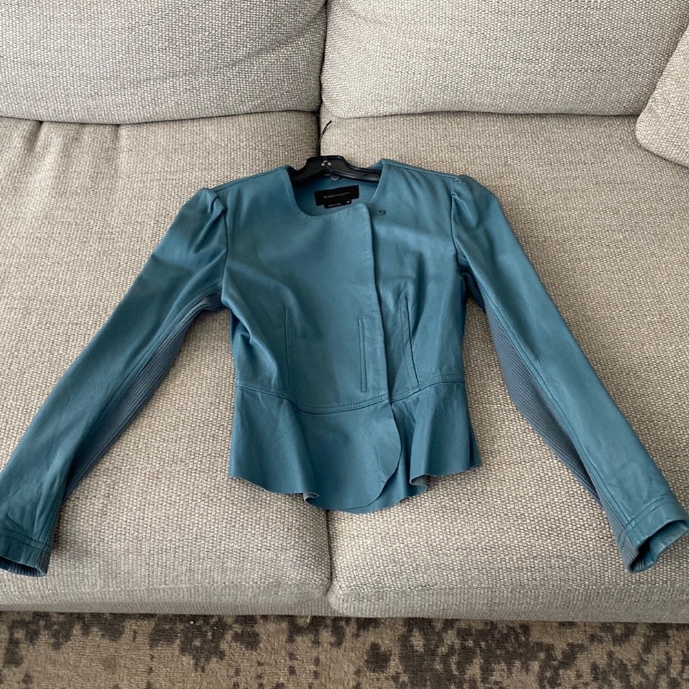 BCBGMaxaria leather jacket